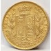 AUSTRALIA 1872 . ONE 1 SOVEREIGN . MELBOURNE . GOLD